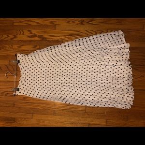 Reformation Pleated Midi Skirt